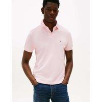 Tommy Hilfiger 1985 Cotton Rich Pique Polo Shirt Pink