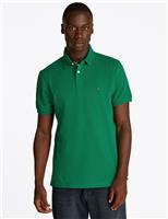 Tommy Hilfiger Cotton Rich Polo Shirt Green
