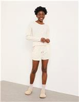 Pure Cotton Heart Print Shortie Set