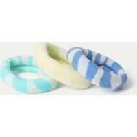 M&S 3 Pack Stripe Jumbo Ponios Multi