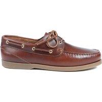 Jones Bootmaker Wide Fit Leather Boat Shoes Light Brown