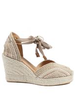 Strappy Wedge Espadrilles