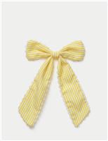 Back To School Scallop Bow