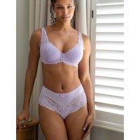 Pour Moi Fleur High Rise Shorts Lilac