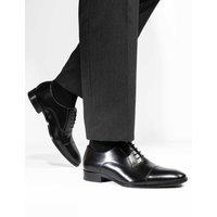 Jones Bootmaker Leather Lace Up Oxford Shoes Black