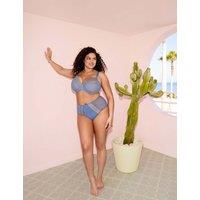 Elomi Matilda Wired Plunge Bra (DD-K) Light Blue