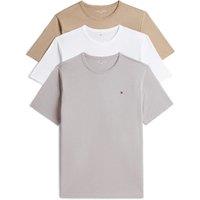 Tommy Hilfiger 3 Pack Signature Pure Cotton T-Shirts Multi