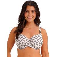 Fantasie Vanuatu Wired Patterned Bikini Top Cream Mix
