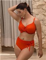 Ottawa Wired Wrap V-Neck Bikini Top