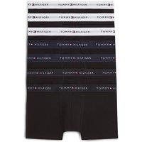 Tommy Hilfiger 7 Pack Signature Cotton Rich Trunks White Mix