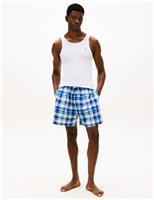 Tommy Hilfiger Original Pure Cotton Pyjama Set Blue Mix