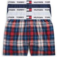 Tommy Hilfiger 3 Pack Heritage Pure Cotton Boxers Navy Mix