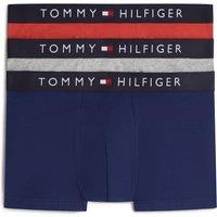 Tommy Hilfiger 3 Pack Original Cotton Rich Trunks Navy Mix
