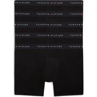 Tommy Hilfiger 5 Pack Signature Cotton Rich Boxers Black