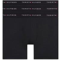 Tommy Hilfiger 3 Pack Signature Boxers Black