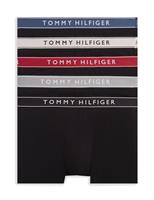 5 Pack Cotton Rich Logo Waistband Trunks