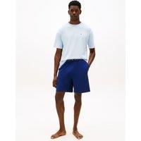 Tommy Hilfiger Original Cotton Rich Jersey Pyjama Set Blue Mix