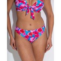 Pour Moi Marrakesh Floral Bikini Bottoms Blue Mix