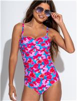 Petite Santa Monica Tummy Control Floral Swimsuit