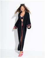 Crinkle Maxi Beach Kimono