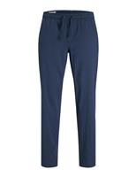 Regular Fit Cotton Linen Blend Joggers