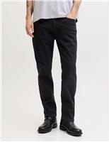 JACK & JONES Regular Fit Cotton Rich Jeans Black