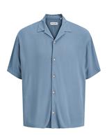 Relaxed Fit Camp Collar Short Sleeve Shirt