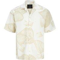 JACK & JONES Cotton Rich Abstract Print Shirt Multi