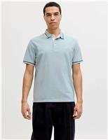 2pk Pure Cotton Polo Shirts