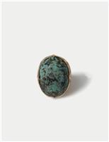 Statement Natural Stone Ring