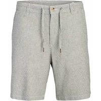 JACK & JONES Slim Fit Linen Rich Chino Shorts Cream Mix