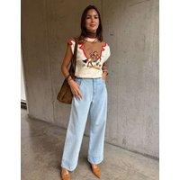 Never Fully Dressed Cowgirl Knitted Tank Top Brown Mix