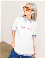 Pure Cotton Rodeo Print T-Shirt