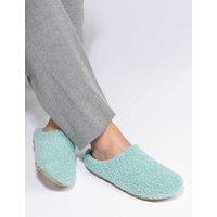 Jones Bootmaker Borg Mule Slippers Mint