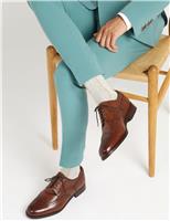 Wide Fit Leather Brogues