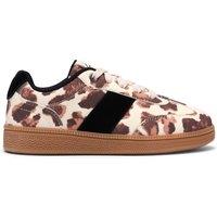 Clarks Kids' Cow Print Trainers (7 Small - 9 Small) Multi