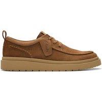 Clarks Wide Fit Suede Walking Shoes Tan