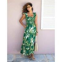 Pour Moi Lucy Cotton Poplin Tiered Maxi Dress Ivory Mix