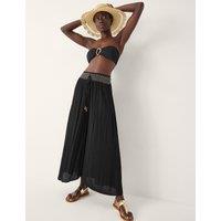 Monsoon Wide Leg Trousers Black