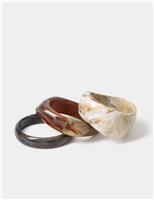 3 Pack Resin Bangle