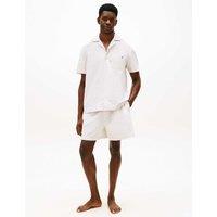 Tommy Hilfiger Pure Cotton Striped Pyjama Set Stone