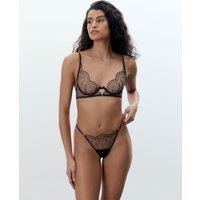 Bluebella Leliana Wired Longline Plunge Bra (B-DD) Black