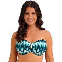 Fantasie Sabana Printed Wired Bandeau Bikini Top Multi