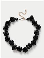 Glass Cluster Necklace