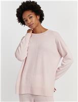 Chinti & Parker Wool Rich Relaxed Jumper with Cashmere Yellow