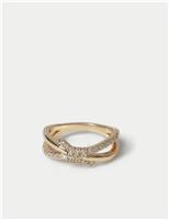 14ct Gold Plated Knot Ring