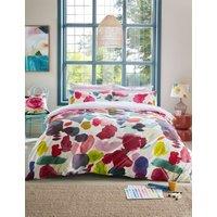 Bluebellgray Pure Cotton Sateen Abstract Bedding Set Multi