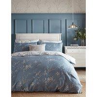 Laura Ashley Pure Cotton Sateen Pussy Willow Bedding Set Blue Mix