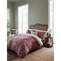 Laura Ashley Pure Cotton Sateen Pussy Willow Bedding Set Purple Mix