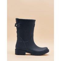 Joules Adjustable Mid Calf Wellies Navy